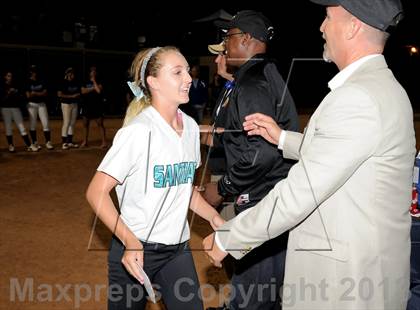 Thumbnail 3 in Santiago vs. Norco (CIF SS D1 Final) photogallery.