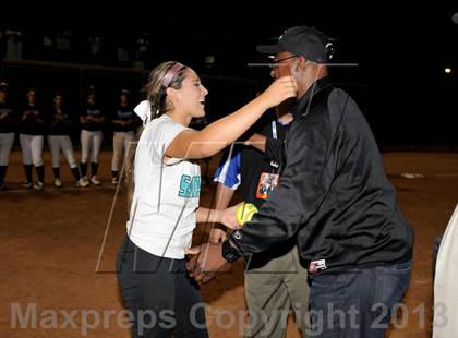 Thumbnail 2 in Santiago vs. Norco (CIF SS D1 Final) photogallery.