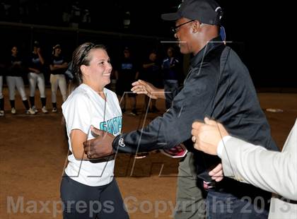 Thumbnail 3 in Santiago vs. Norco (CIF SS D1 Final) photogallery.