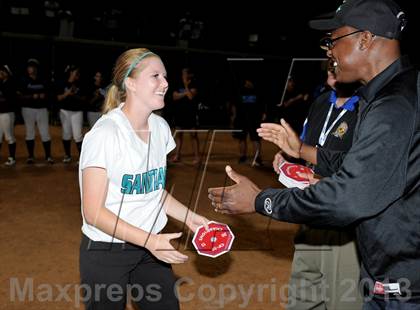 Thumbnail 2 in Santiago vs. Norco (CIF SS D1 Final) photogallery.