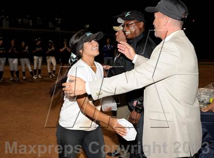 Thumbnail 1 in Santiago vs. Norco (CIF SS D1 Final) photogallery.