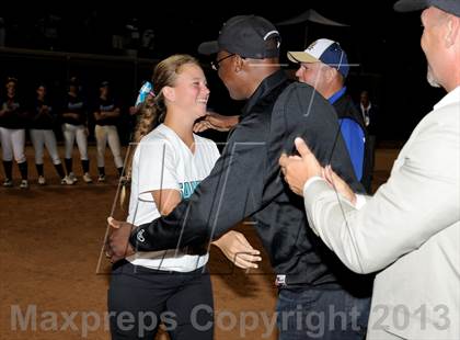 Thumbnail 1 in Santiago vs. Norco (CIF SS D1 Final) photogallery.