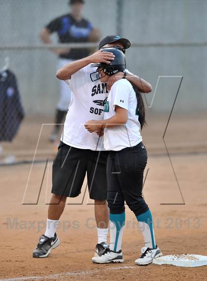 Thumbnail 1 in Santiago vs. Norco (CIF SS D1 Final) photogallery.