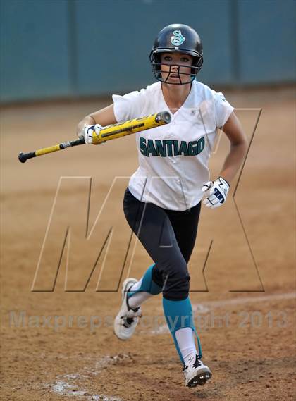 Thumbnail 1 in Santiago vs. Norco (CIF SS D1 Final) photogallery.
