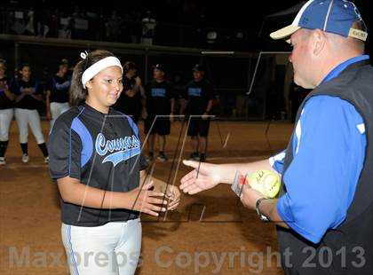 Thumbnail 1 in Santiago vs. Norco (CIF SS D1 Final) photogallery.