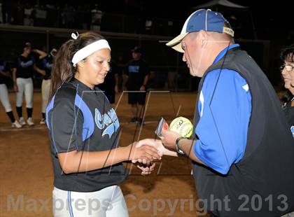 Thumbnail 2 in Santiago vs. Norco (CIF SS D1 Final) photogallery.