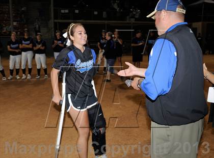 Thumbnail 2 in Santiago vs. Norco (CIF SS D1 Final) photogallery.