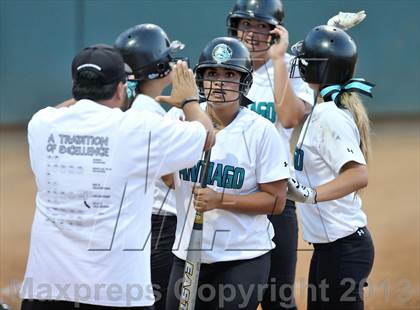 Thumbnail 2 in Santiago vs. Norco (CIF SS D1 Final) photogallery.