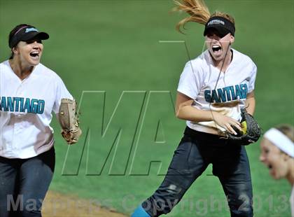 Thumbnail 2 in Santiago vs. Norco (CIF SS D1 Final) photogallery.