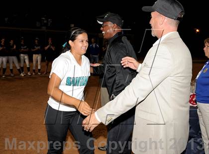 Thumbnail 2 in Santiago vs. Norco (CIF SS D1 Final) photogallery.