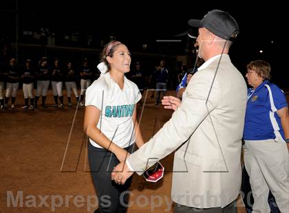 Thumbnail 1 in Santiago vs. Norco (CIF SS D1 Final) photogallery.