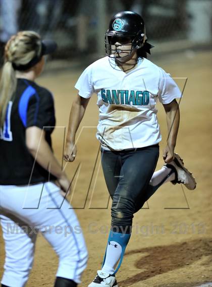 Thumbnail 1 in Santiago vs. Norco (CIF SS D1 Final) photogallery.