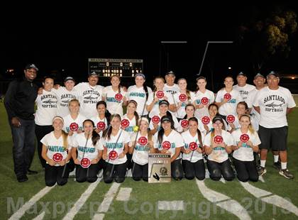 Thumbnail 1 in Santiago vs. Norco (CIF SS D1 Final) photogallery.