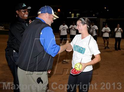 Thumbnail 1 in Santiago vs. Norco (CIF SS D1 Final) photogallery.