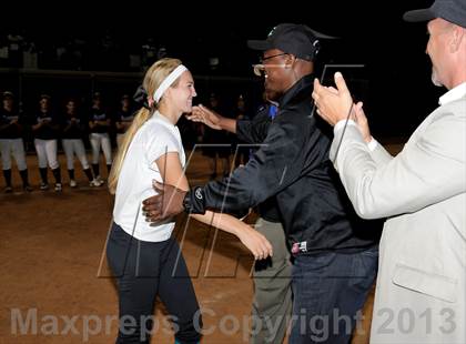 Thumbnail 2 in Santiago vs. Norco (CIF SS D1 Final) photogallery.