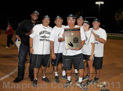 Thumbnail 2 in Santiago vs. Norco (CIF SS D1 Final) photogallery.