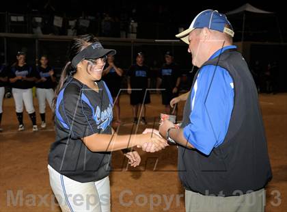 Thumbnail 1 in Santiago vs. Norco (CIF SS D1 Final) photogallery.