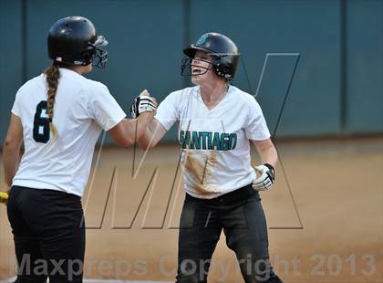 Thumbnail 1 in Santiago vs. Norco (CIF SS D1 Final) photogallery.