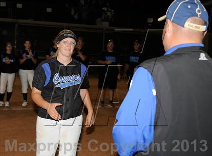 Thumbnail 2 in Santiago vs. Norco (CIF SS D1 Final) photogallery.