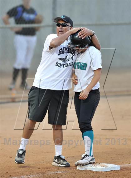 Thumbnail 1 in Santiago vs. Norco (CIF SS D1 Final) photogallery.