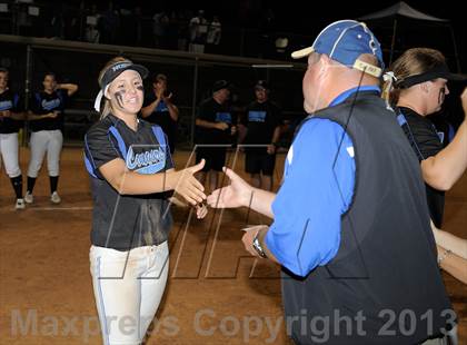 Thumbnail 1 in Santiago vs. Norco (CIF SS D1 Final) photogallery.
