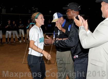 Thumbnail 1 in Santiago vs. Norco (CIF SS D1 Final) photogallery.