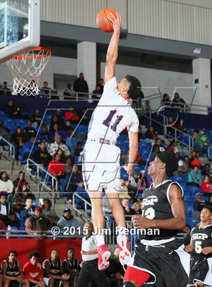 Thumbnail 1 in Lafayette Christian Academy vs. South Grand Prairie (Thanksgiving Hoopfest) photogallery.
