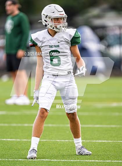 Thumbnail 2 in Kingwood Park vs. Galena Park (Scrimmage) photogallery.