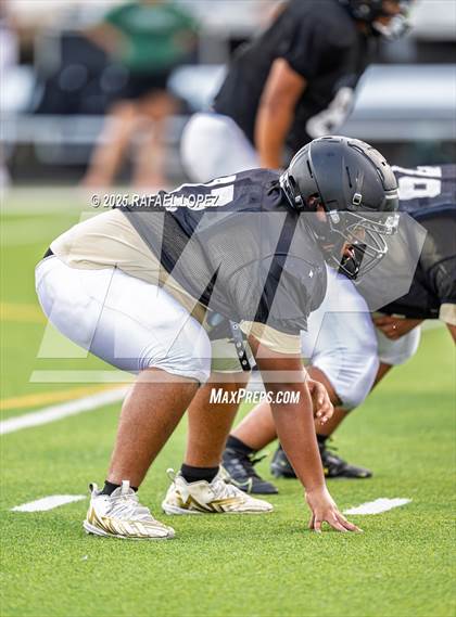 Thumbnail 1 in Kingwood Park vs. Galena Park (Scrimmage) photogallery.