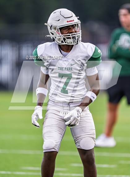Thumbnail 3 in Kingwood Park vs. Galena Park (Scrimmage) photogallery.