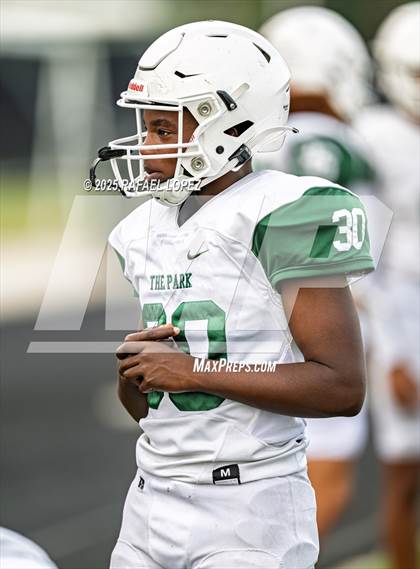Thumbnail 1 in Kingwood Park vs. Galena Park (Scrimmage) photogallery.