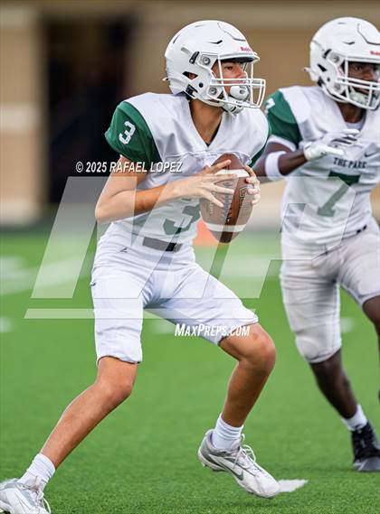 Thumbnail 2 in Kingwood Park vs. Galena Park (Scrimmage) photogallery.