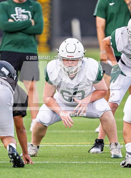 Thumbnail 2 in Kingwood Park vs. Galena Park (Scrimmage) photogallery.