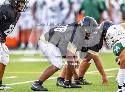 Thumbnail 2 in Kingwood Park vs. Galena Park (Scrimmage) photogallery.