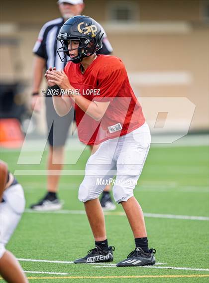 Thumbnail 2 in Kingwood Park vs. Galena Park (Scrimmage) photogallery.