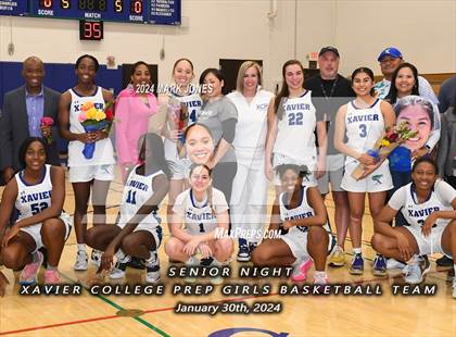 Thumbnail 3 in Chandler @ Xavier College Prep (Senior Night) photogallery.