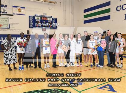 Thumbnail 1 in Chandler @ Xavier College Prep (Senior Night) photogallery.