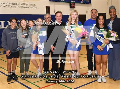 Thumbnail 1 in Chandler @ Xavier College Prep (Senior Night) photogallery.
