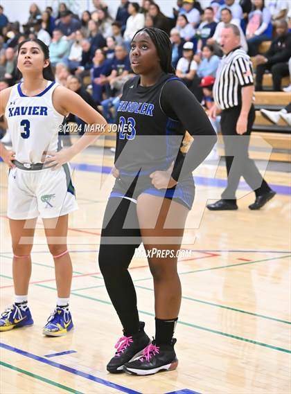 Thumbnail 3 in Chandler @ Xavier College Prep (Senior Night) photogallery.