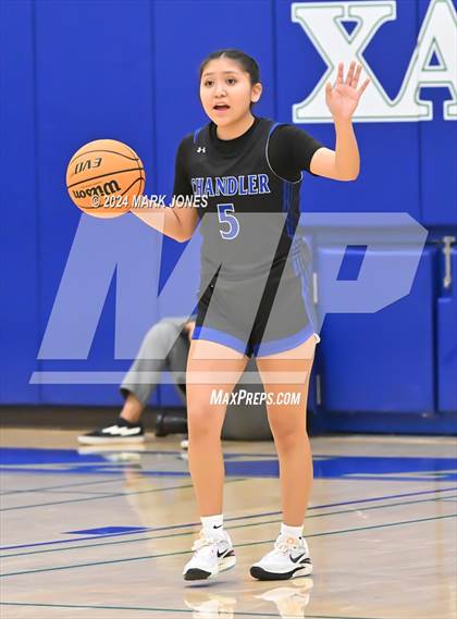 Thumbnail 3 in Chandler @ Xavier College Prep (Senior Night) photogallery.