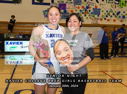 Thumbnail 2 in Chandler @ Xavier College Prep (Senior Night) photogallery.