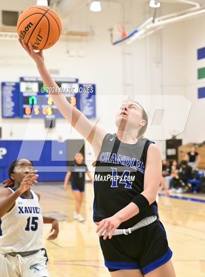 Thumbnail 2 in Chandler @ Xavier College Prep (Senior Night) photogallery.