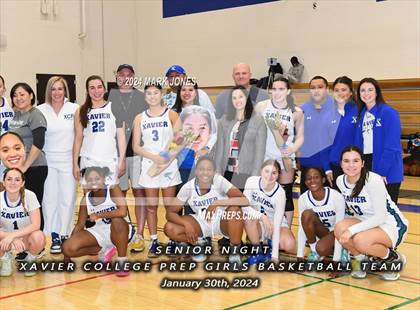 Thumbnail 2 in Chandler @ Xavier College Prep (Senior Night) photogallery.