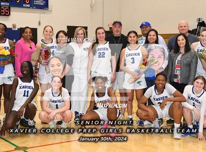 Thumbnail 1 in Chandler @ Xavier College Prep (Senior Night) photogallery.