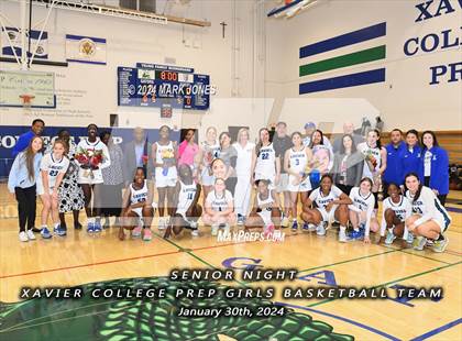 Thumbnail 3 in Chandler @ Xavier College Prep (Senior Night) photogallery.