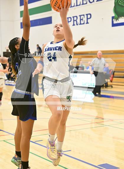 Thumbnail 2 in Chandler @ Xavier College Prep (Senior Night) photogallery.