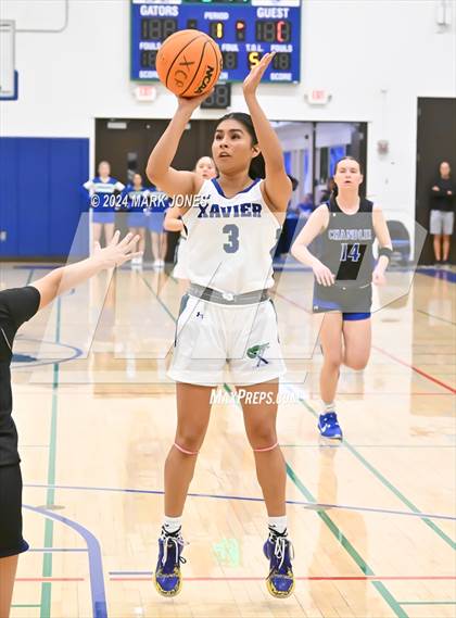 Thumbnail 2 in Chandler @ Xavier College Prep (Senior Night) photogallery.