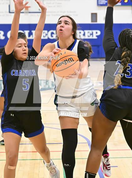 Thumbnail 1 in Chandler @ Xavier College Prep (Senior Night) photogallery.