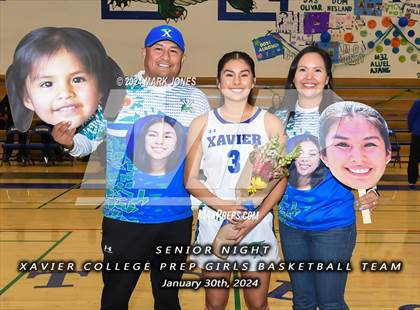 Thumbnail 3 in Chandler @ Xavier College Prep (Senior Night) photogallery.