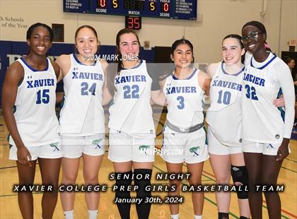 Thumbnail 3 in Chandler @ Xavier College Prep (Senior Night) photogallery.